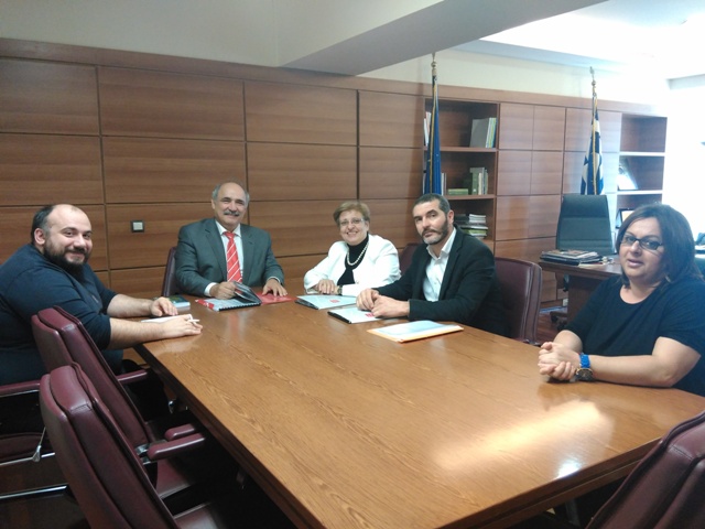 Συνάντηση Μπόλαρη με την Αγροδιατροφική Σύμπραξη της Περιφέρειας Κρήτης
