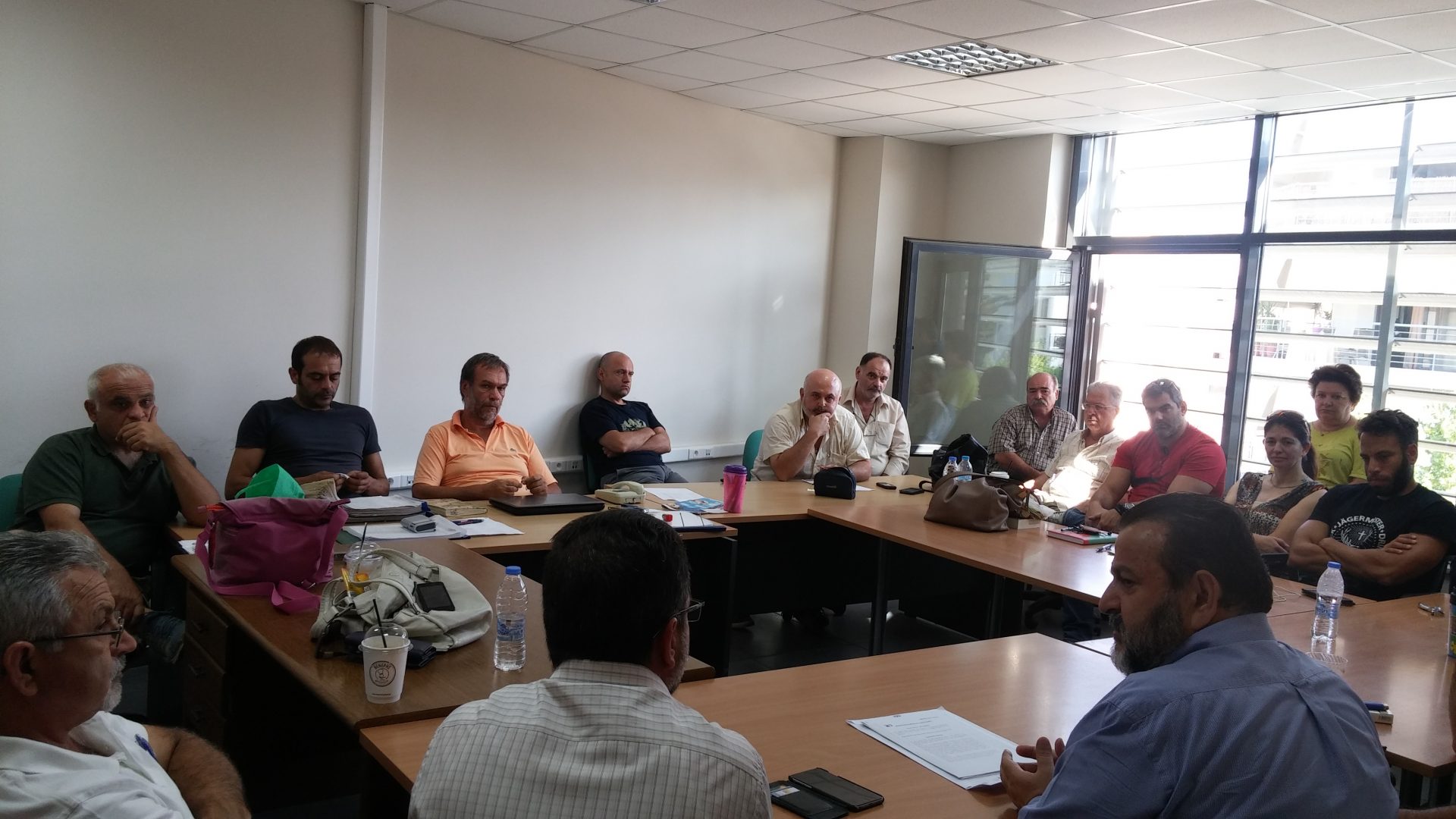 Σύσκεψη στο Περιφερειακό Υποκατάστημα Κρήτης για τα προβλήματα του ΕΛ.Γ.Α.