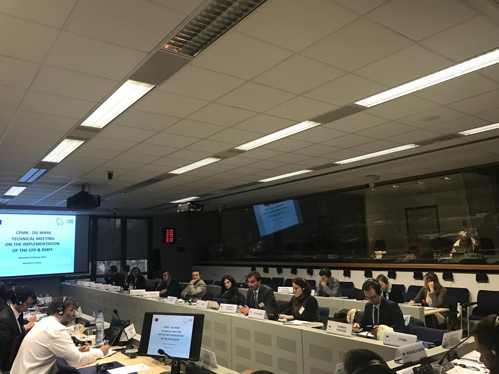 Η εφαρμογή προγραμμάτων Θαλάσσιας Πολιτικής και Αλιείας σε συνάντηση στις Βρυξέλλες με την συμμετοχή της Περιφέρειας Κρήτης
