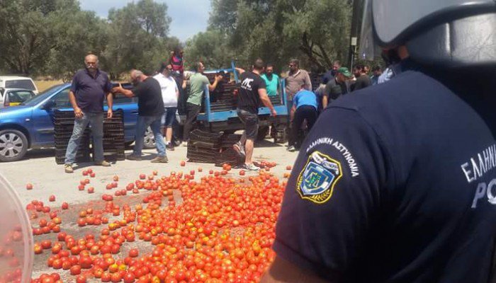 Ο Γ.Τσιρώνης στην τηλεόραση της Κρήτης, στα πλαίσια περιοδείας του στο νησί, σχετικά με το περιστατικό χθες με τους αγρότες στην Μεσσαρά
